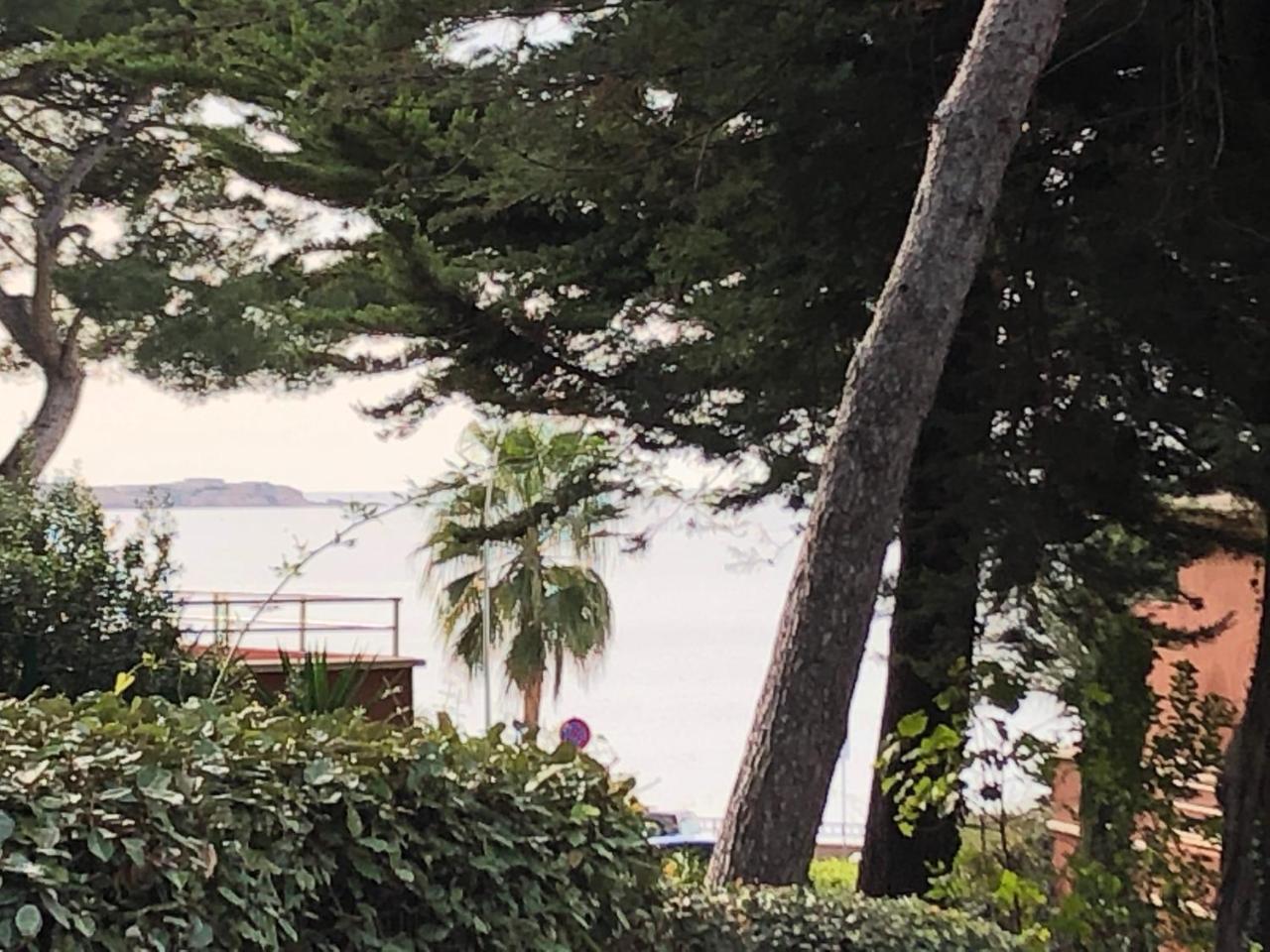 50M Plage T2 Grande Terrasse Vue Mer Climatise Piscine Chauffee, Parking Clos Gratuit Sanary-sur-Mer Luaran gambar